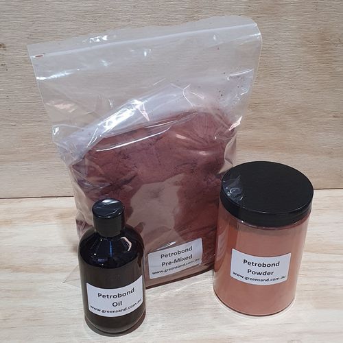 Petrobond sand metal casting kit